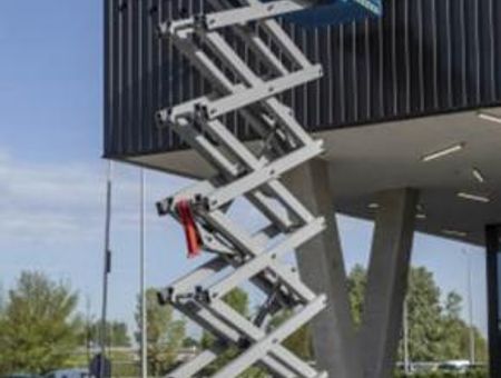 Nacelle ciseaux électrique 16m