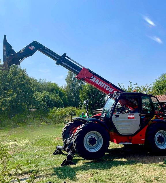 Nouvelle vente d’un chariot télescopique MANITOU MT 1033 Easy !