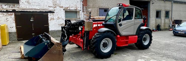 Nouvelle vente d'un chariot télescopique MANITOU MT 1840 HA !