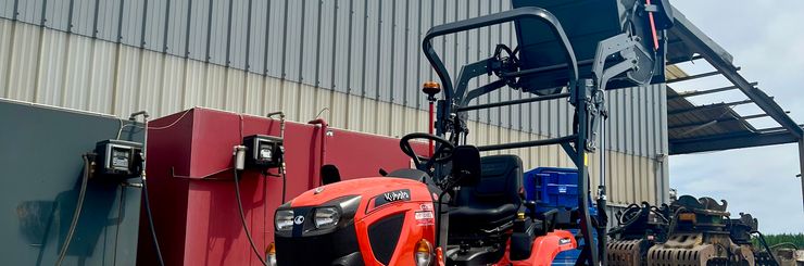 Nouvelle vente d'une tondeuse professionnelle KUBOTA G261 !