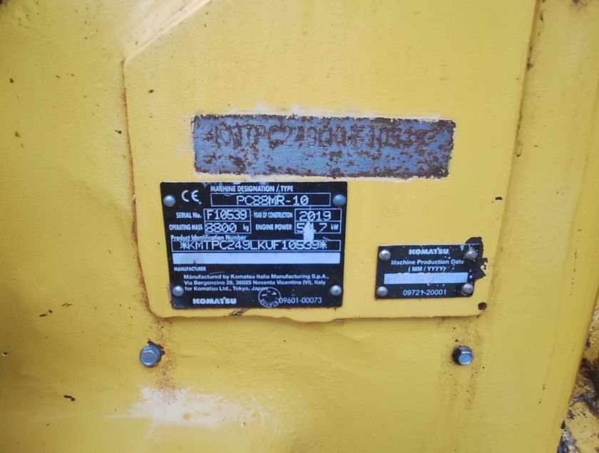 KOMATSU PC88MR-10 - 15280