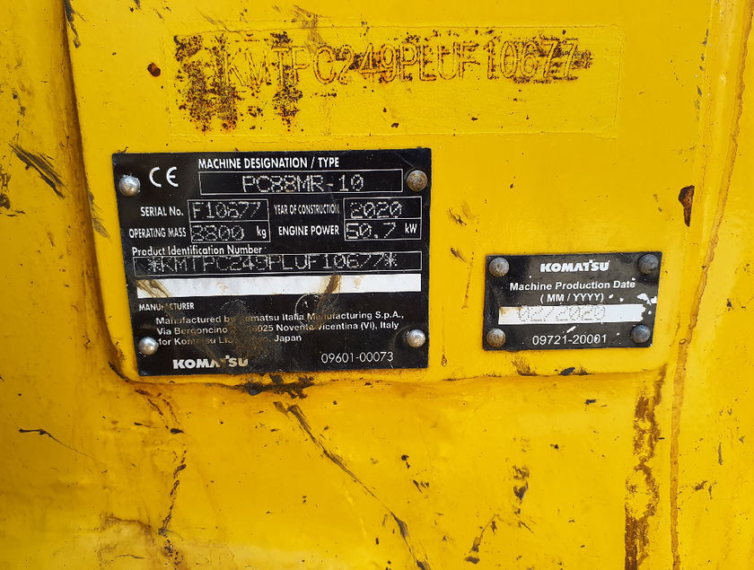 KOMATSU PC88MR-10 - 17034