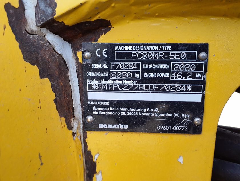 KOMATSU PC80MR-5 - 17752
