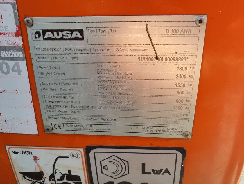 AUSA D100AHA - 21208