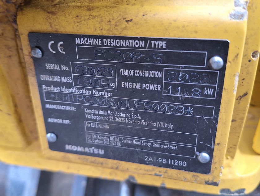KOMATSU PC20R-5 - 22149
