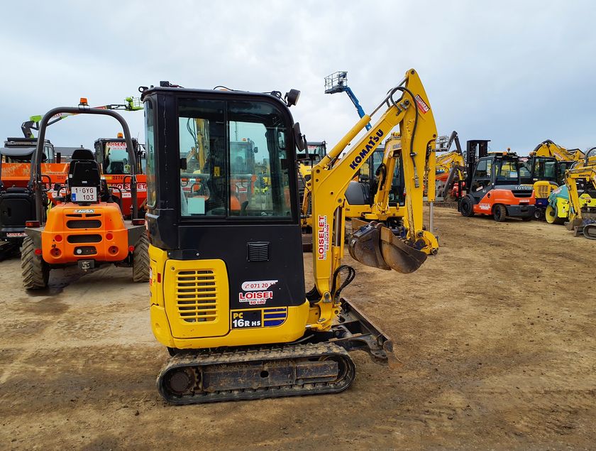 KOMATSU PC16R-3HS - 22524