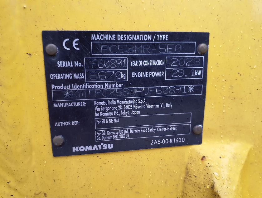 KOMATSU PC58MR-5 - 22549