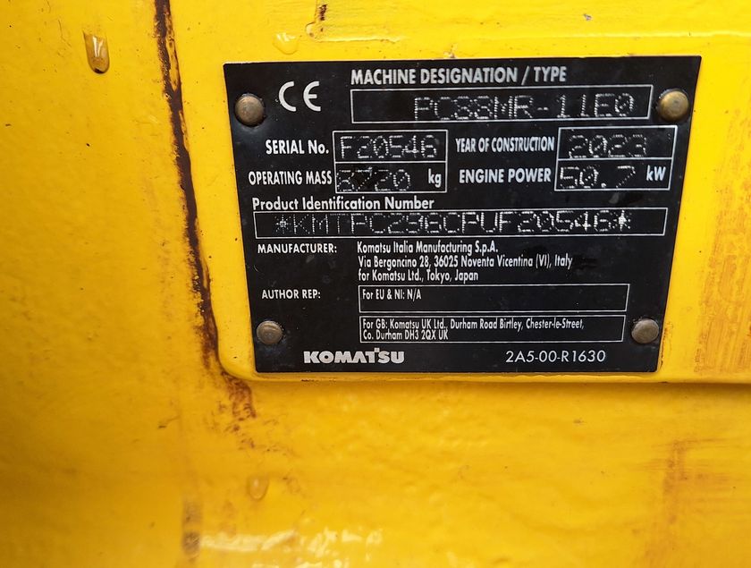 KOMATSU PC88MR-11 E0 - 22556