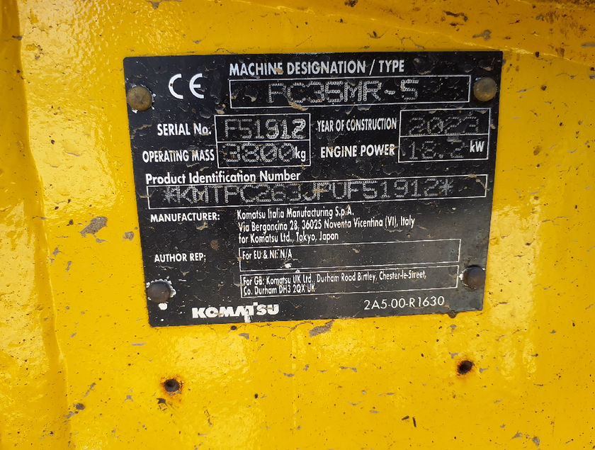 KOMATSU PC35MR-5 - 23339