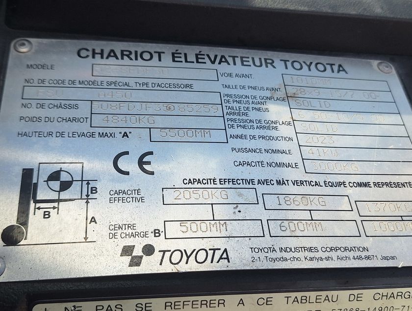 TOYOTA 52-8FDF30 - 23449