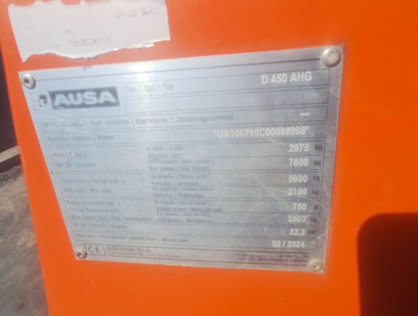  D450AHG - 25953