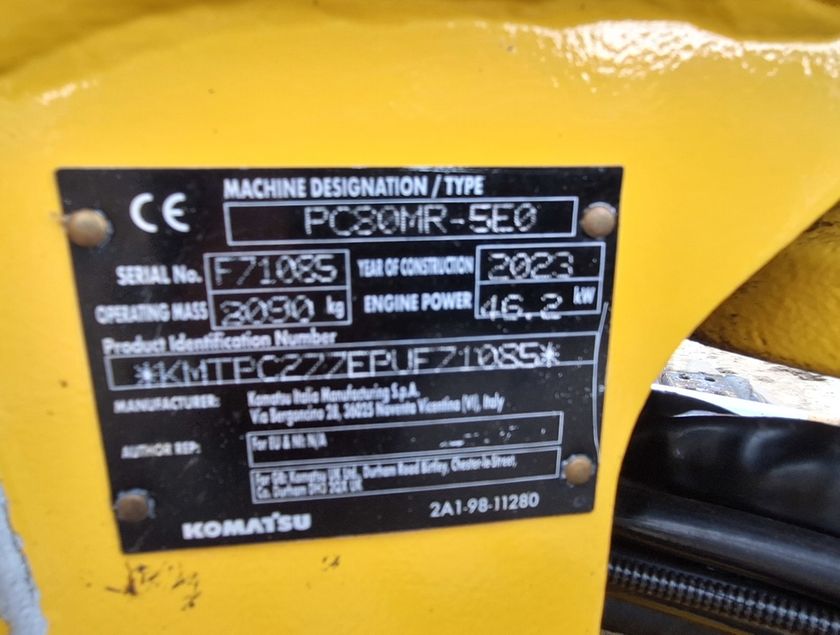 KOMATSU PC80MR-5 - 34443