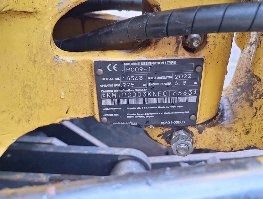 KOMATSU PC09-1 - 34446