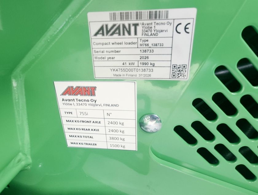 AVANT 755i TDL+ - 36917