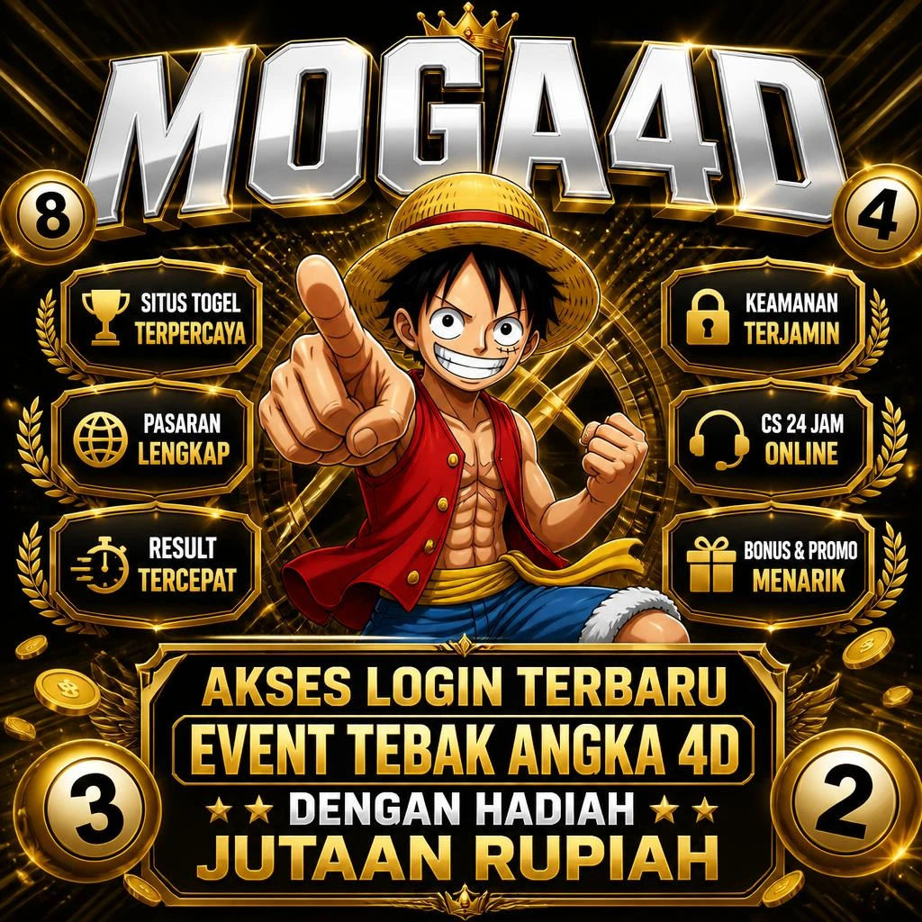 MOGA4D: Akses Login Terbaru Event Tebak Angka 4D Dengan Hadiah Jutaan Rupiah