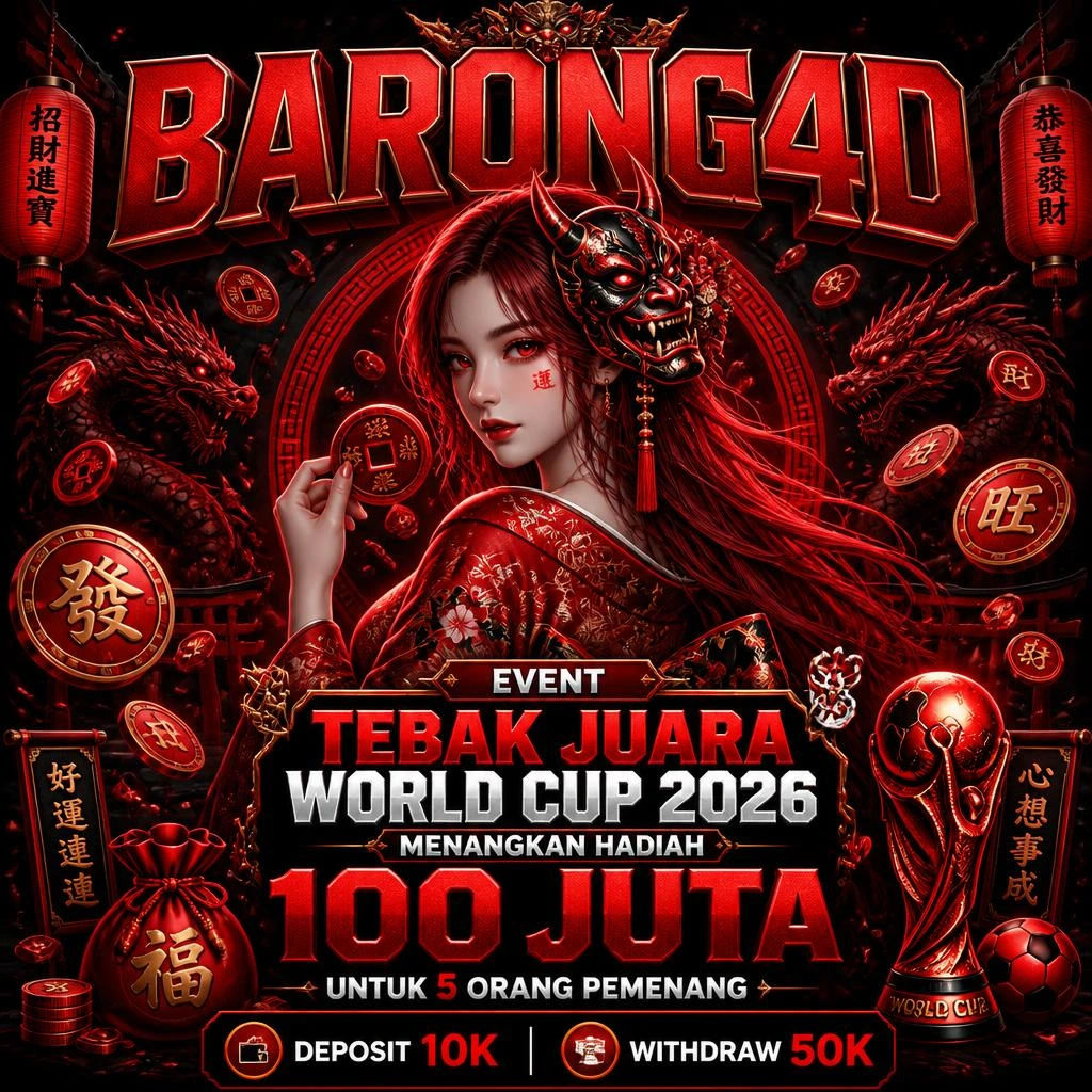 BARONG4D: Event Tebak Juara World Cup 2026 Menangkan Hadiah 100 Juta Untuk 5 Orang Pemenang
