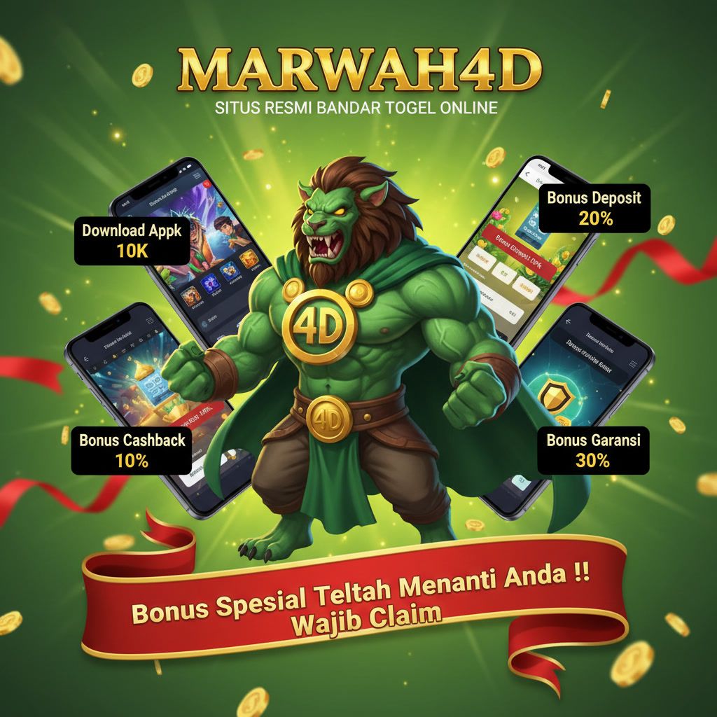 MARWAH4D: Bandar Resmi Togel Online 4D Terbaik & Situs Toto HK Lotto Terpercaya 2026 image 1