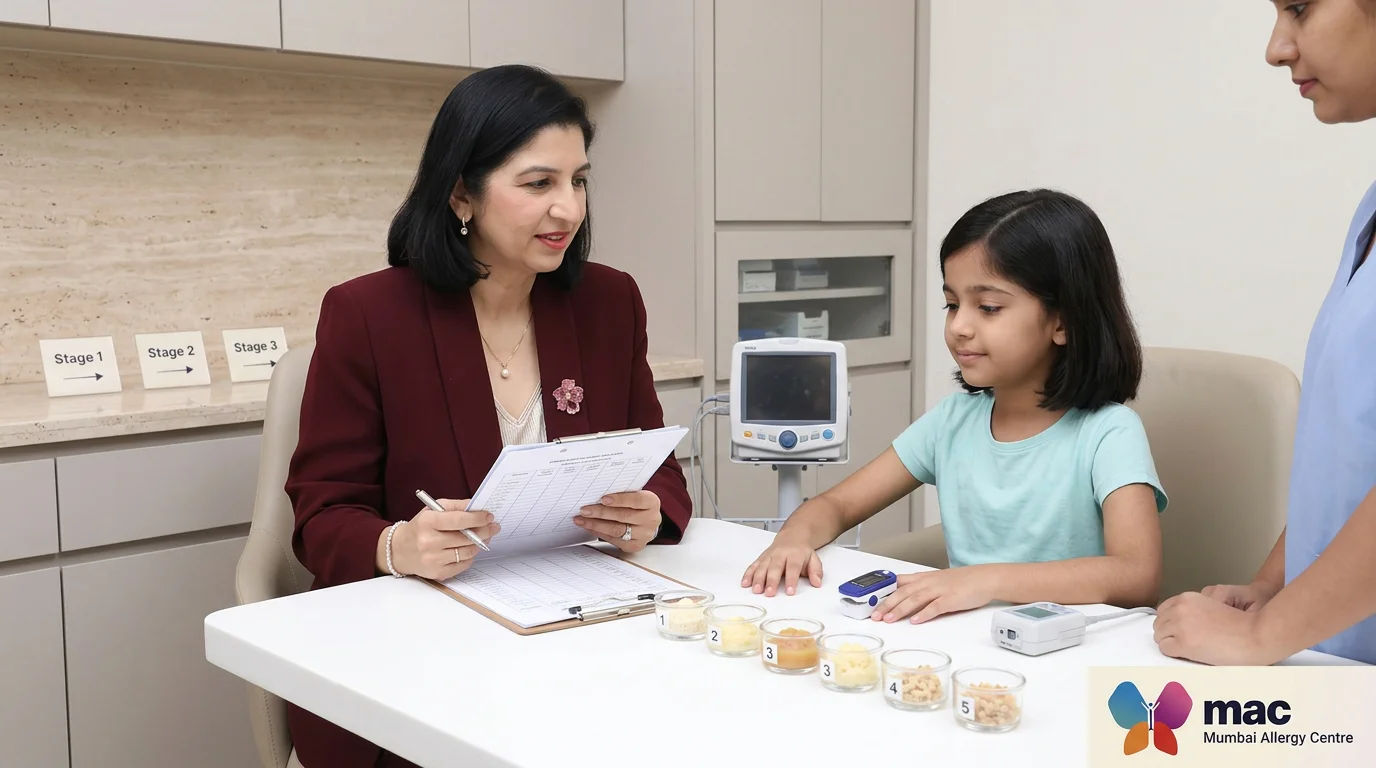 Food Challenge Test Mumbai: Graded Oral Challenges for Safe Food Allergy Diagnosis