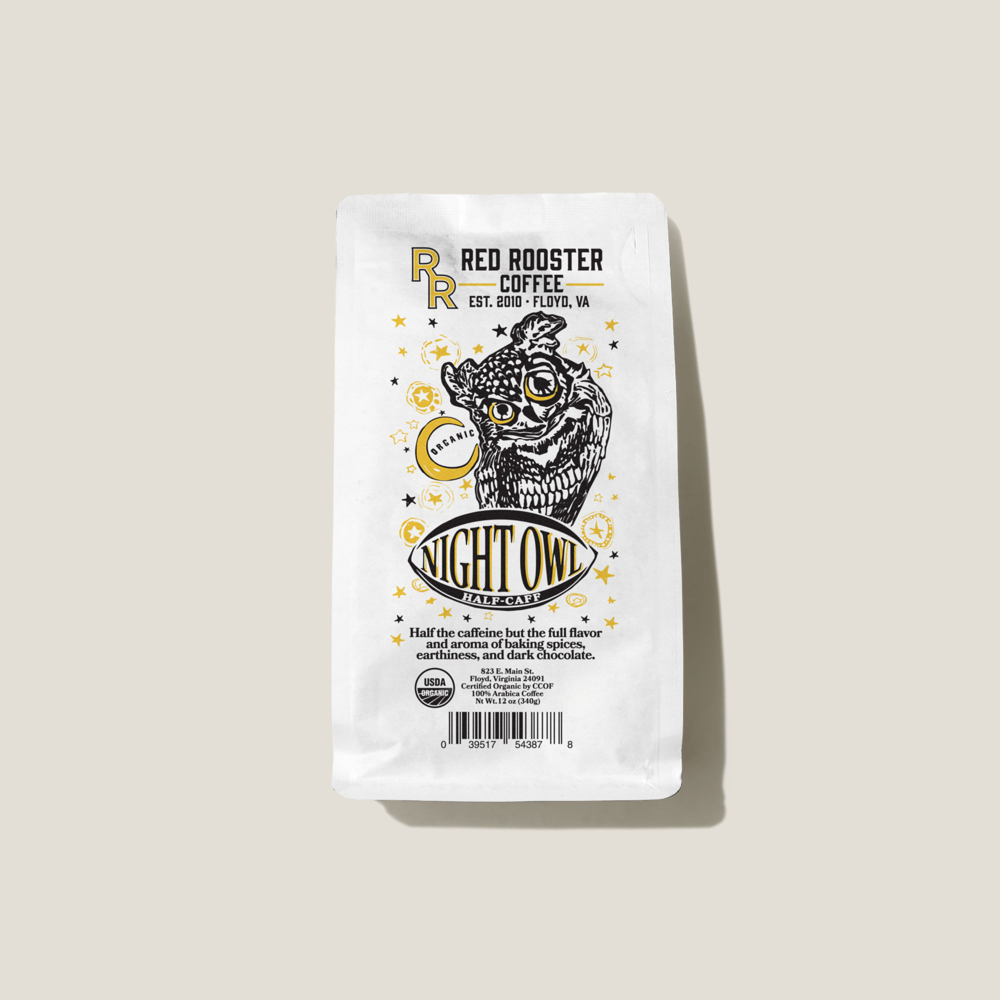Organic Night Owl Half-Caff