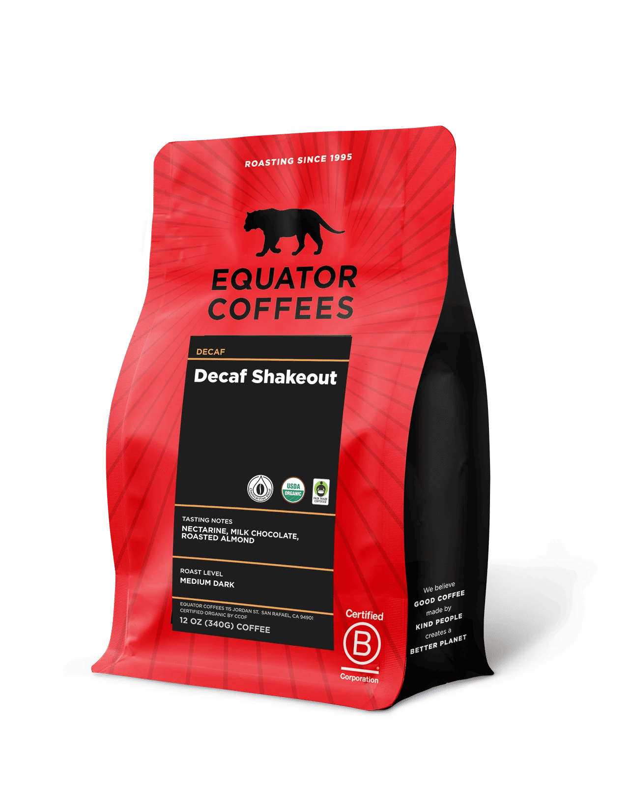 Decaf Shakeout Blend Fair Trade Organic