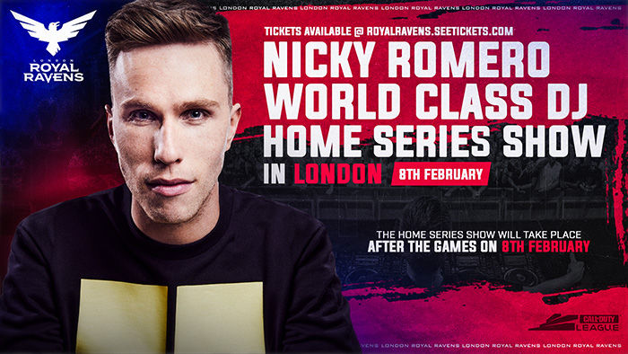 FLYER DEL EVENTO DONDE PARTICIPARÁ NICKY ROMERO