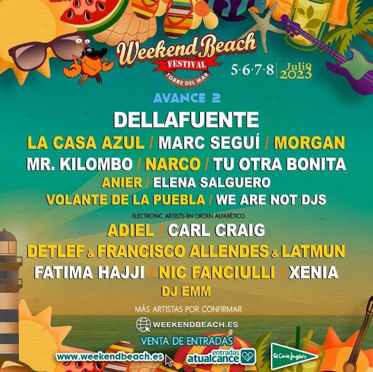 Avance 2 Cartel Weekend Beach Festival 2023