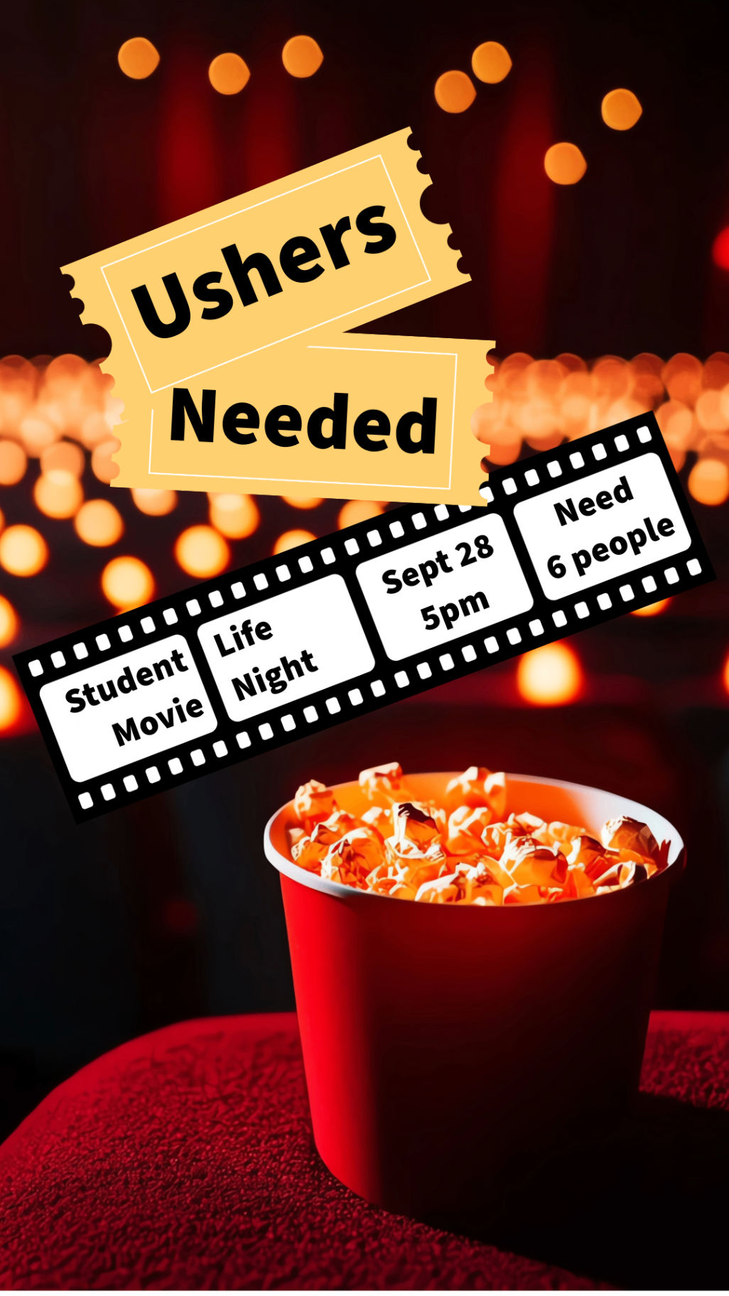 Student Life Movie Night Ushering - Shrek