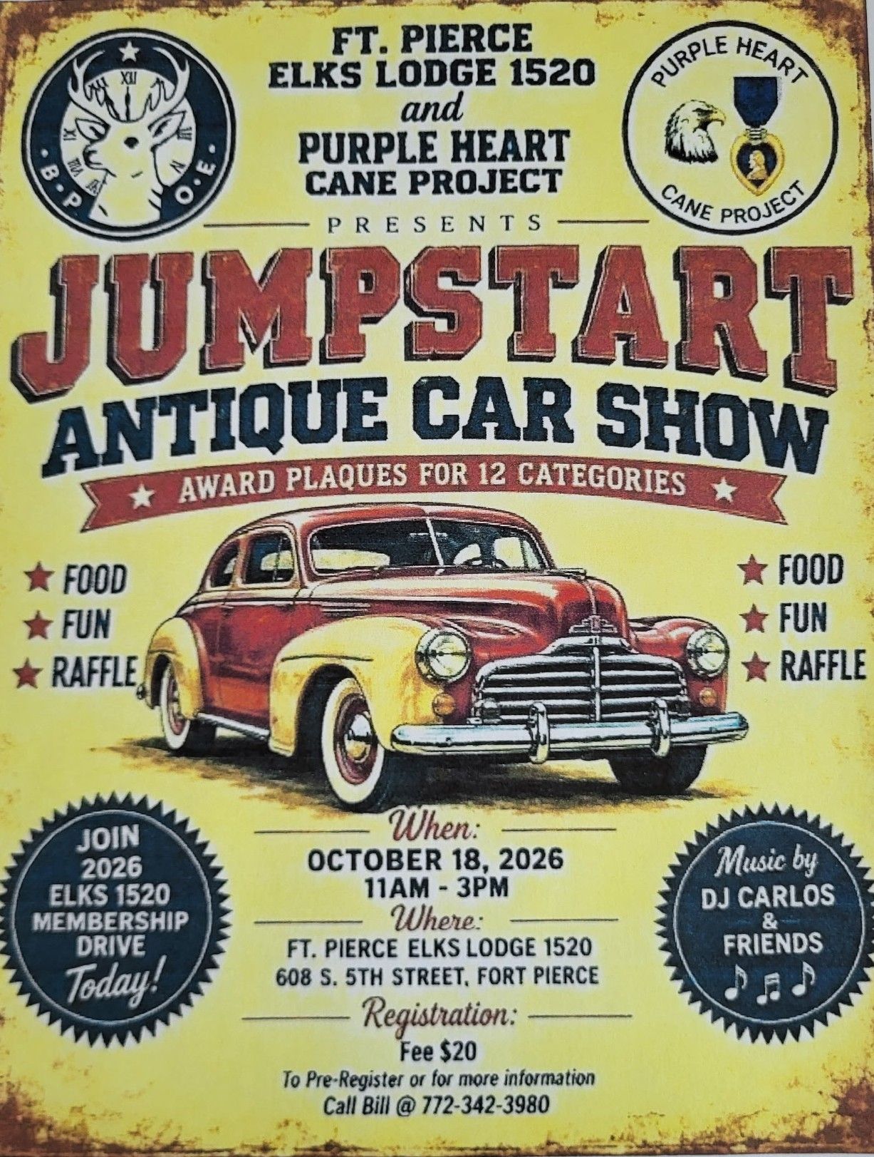 Jumpstart Antique Car Show