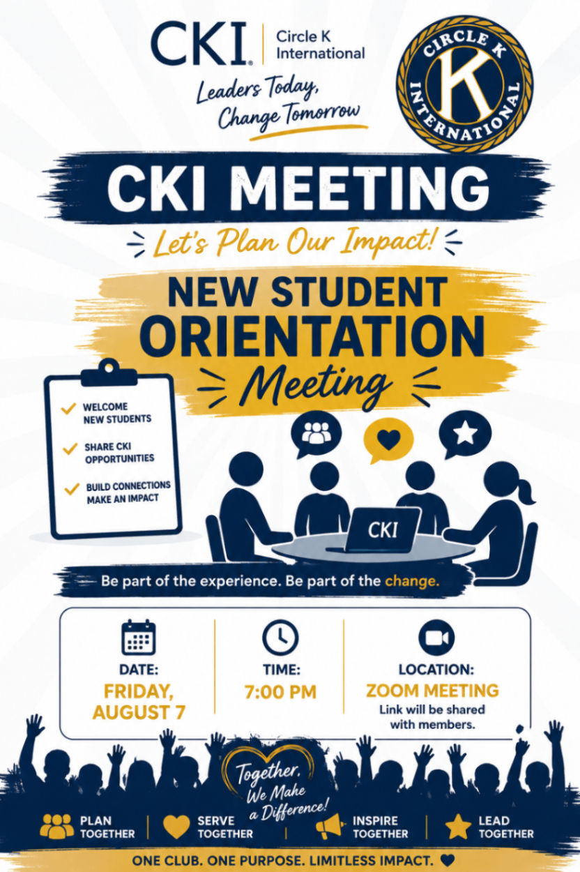 📣 CKI Planning Meeting – New Student Orientation