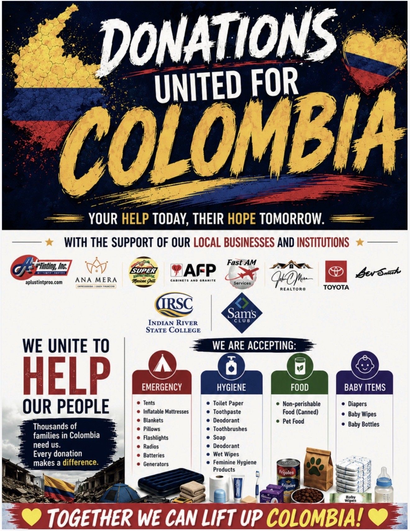 🤝 United for Colombia