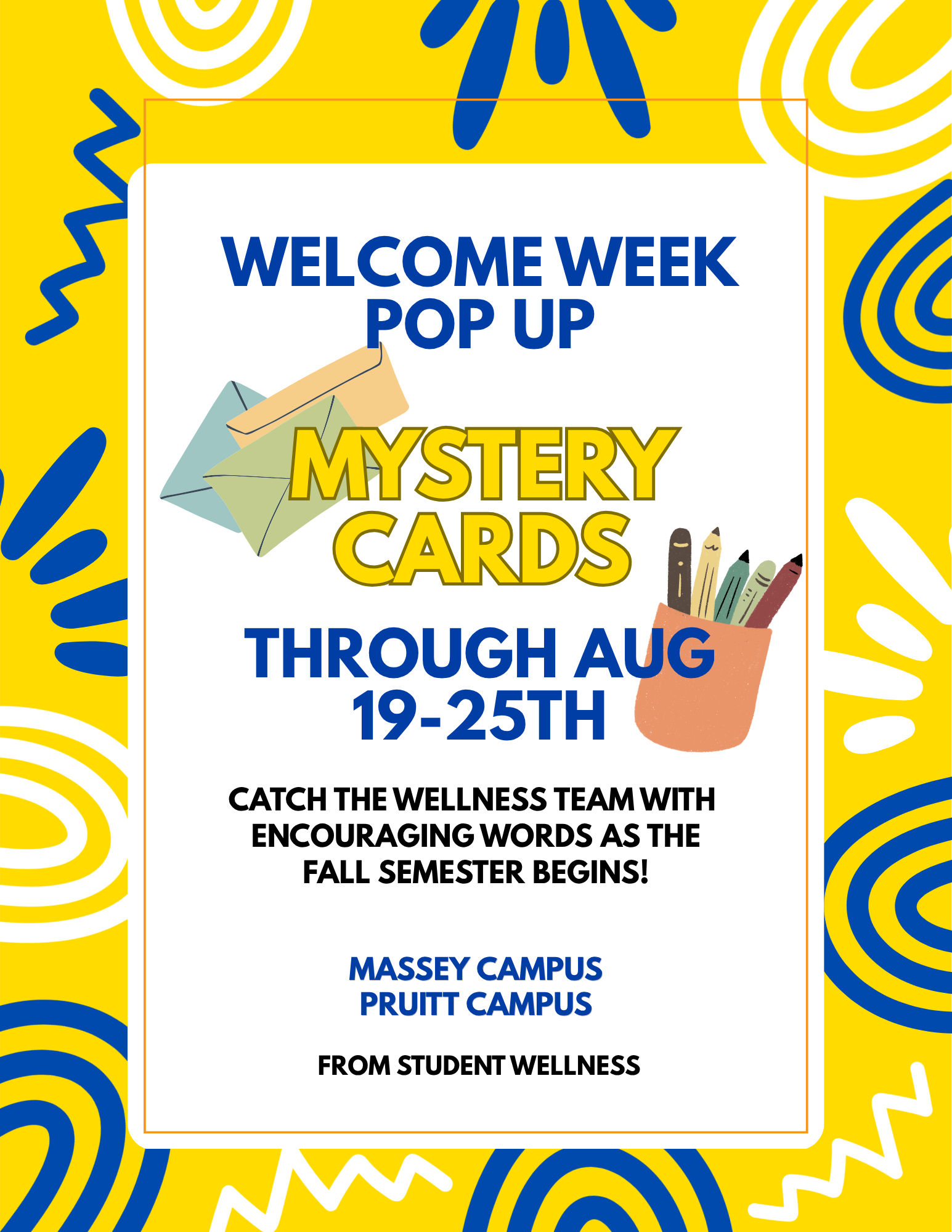 Mystery Cards Pop Up