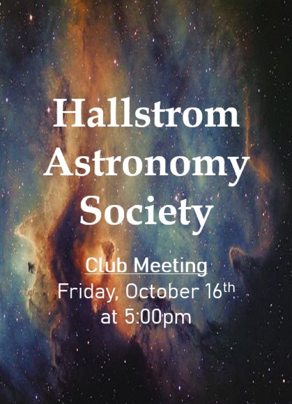 Club Meeting: A Focus on Nebulas!