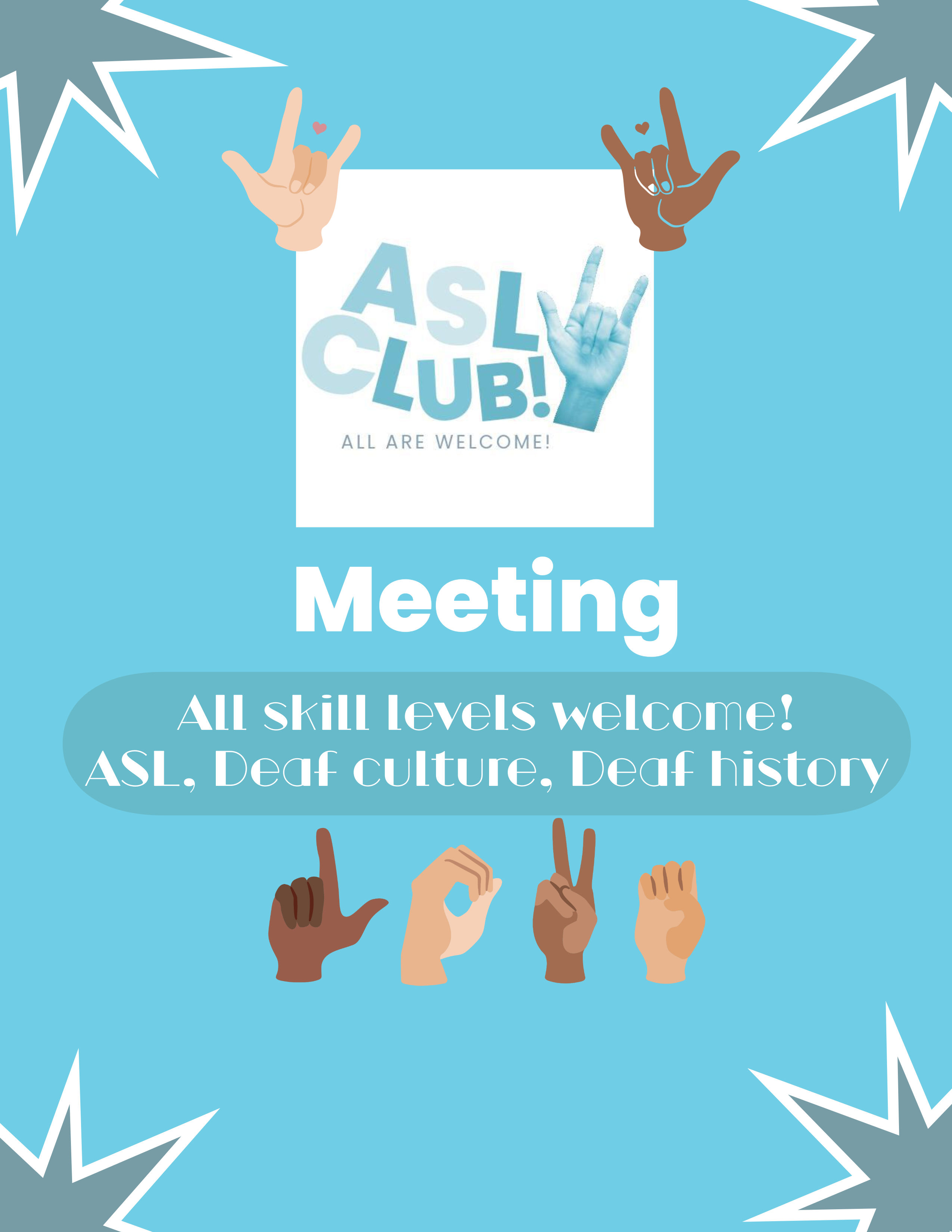 ASL Club Meeting