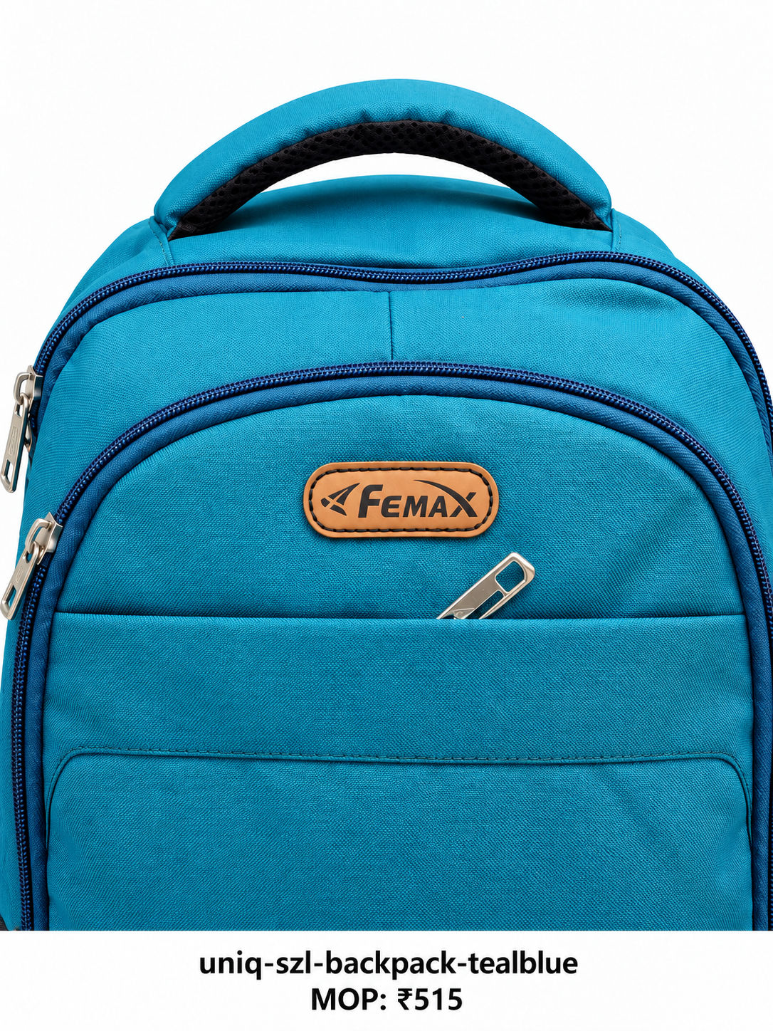 Uniq SZL Backpack – Teal Blue 4