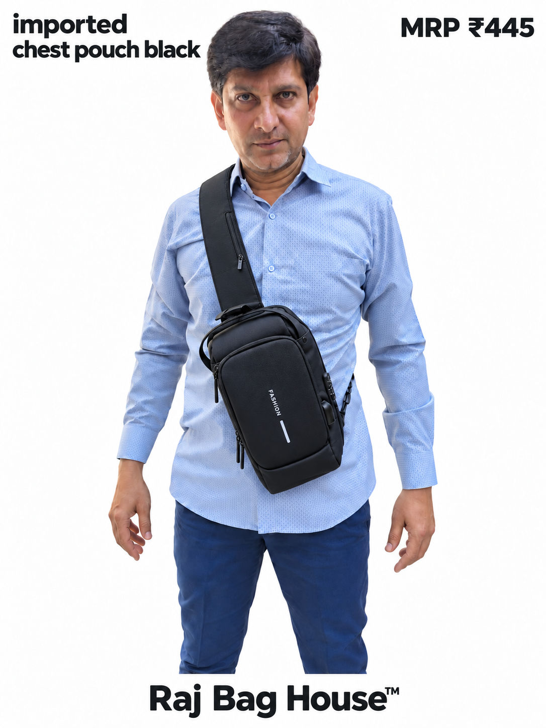 Chest Pouch – Black 3
