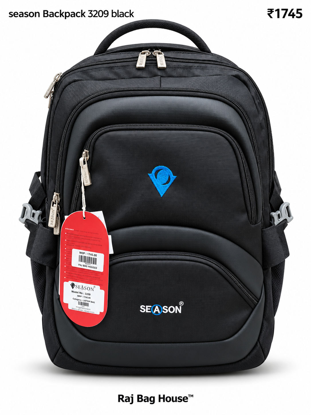 Season Backpack 3209 – Black