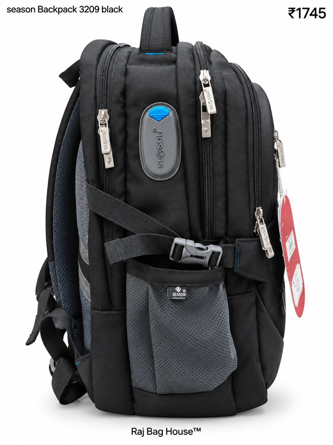 Season Backpack 3209 – Black 2
