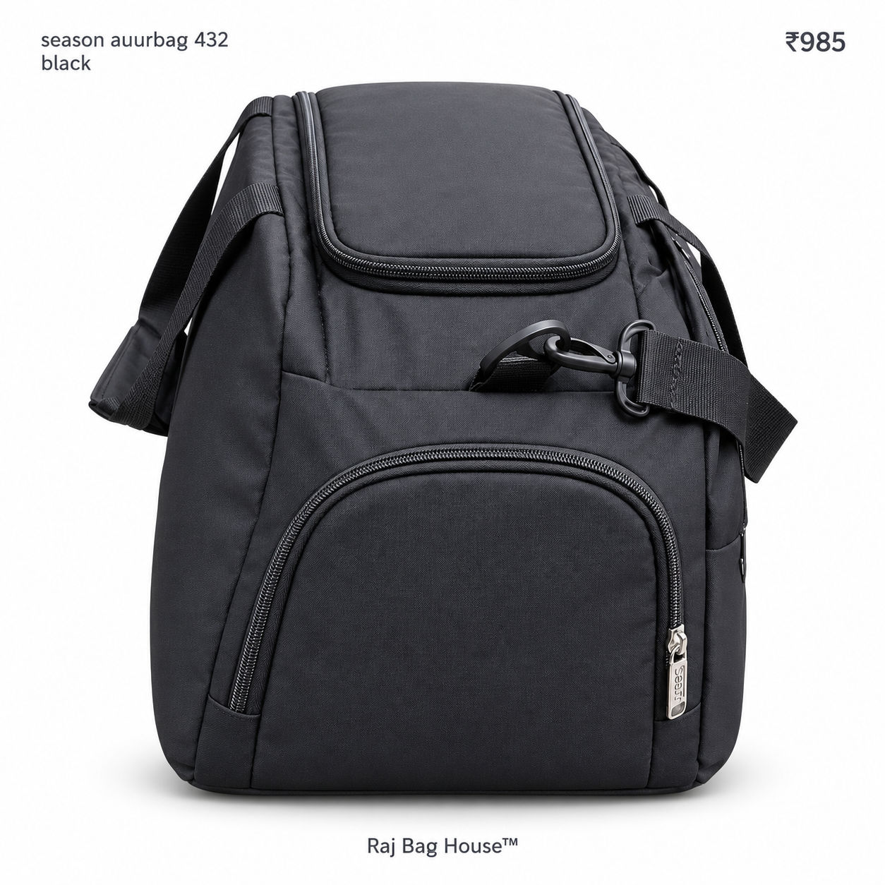 Season Travel Duffle 432 – Black 2