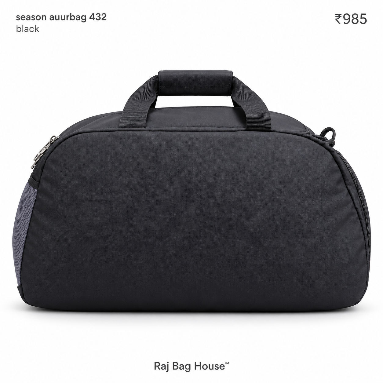 Season Travel Duffle 432 – Black 3