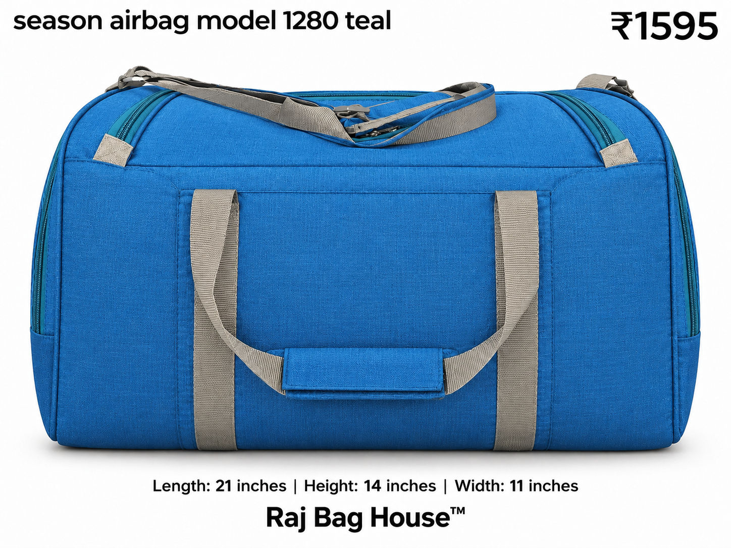 Season Travel Duffle 1270 – Teal 6