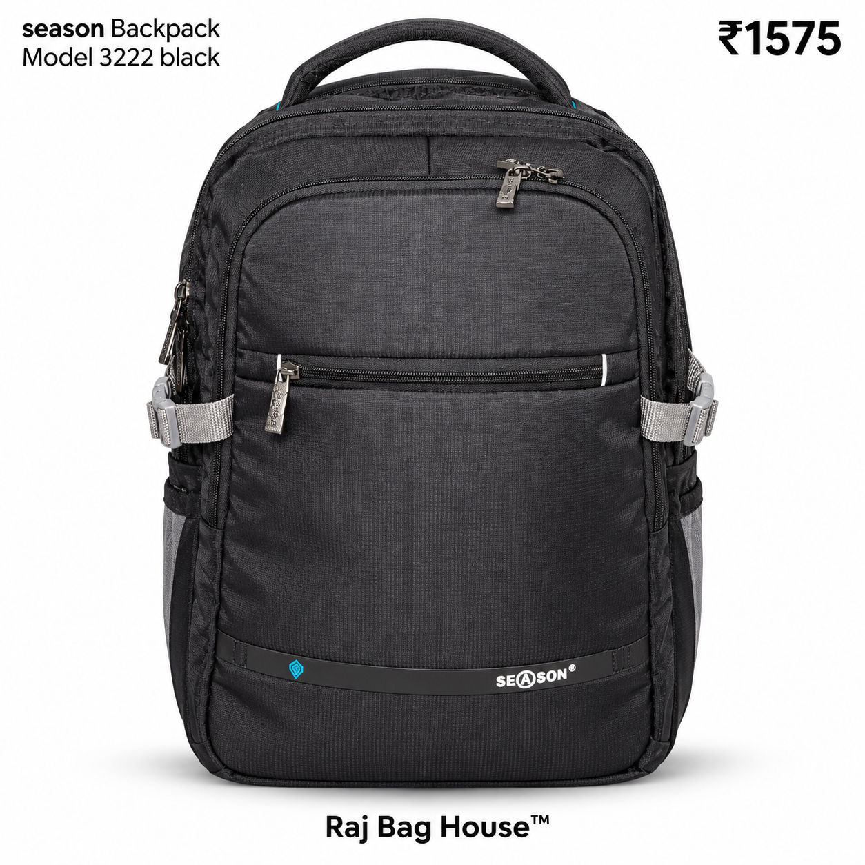 Season Backpack 3222 – Black