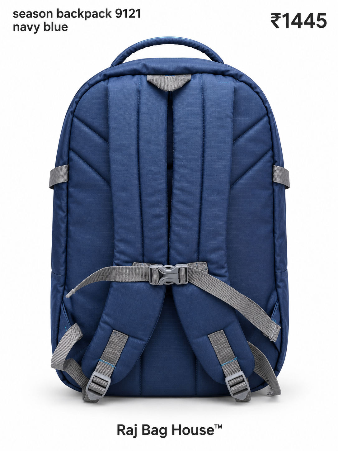 Season Backpack 9121 – Navy Blue 3