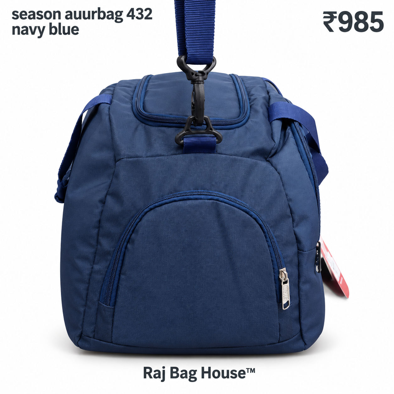 Season Travel Duffle 432 – Navy Blue 2