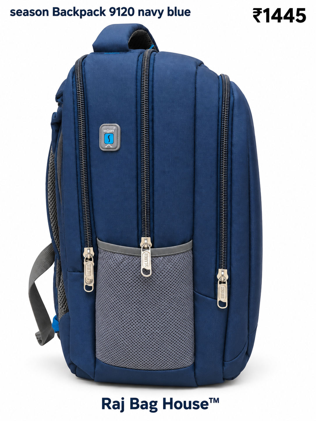 Season Backpack 9120 – Navy Blue 2
