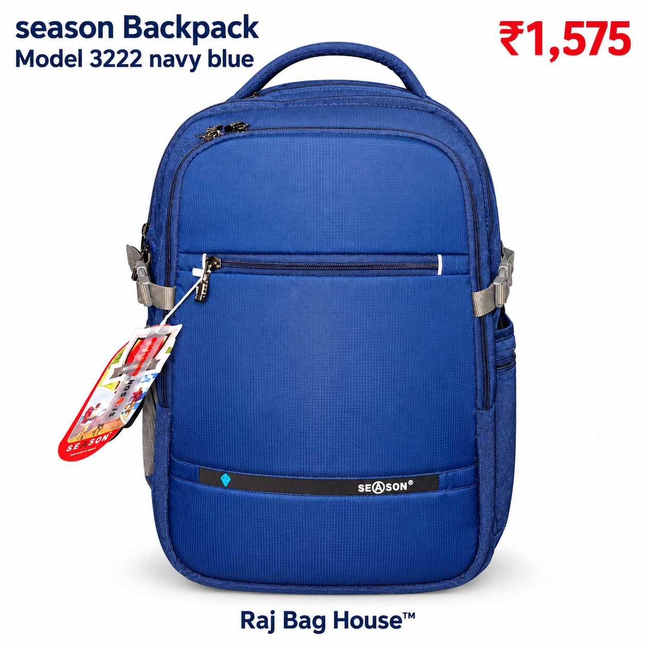 Season Backpack 3222 – Navy Blue