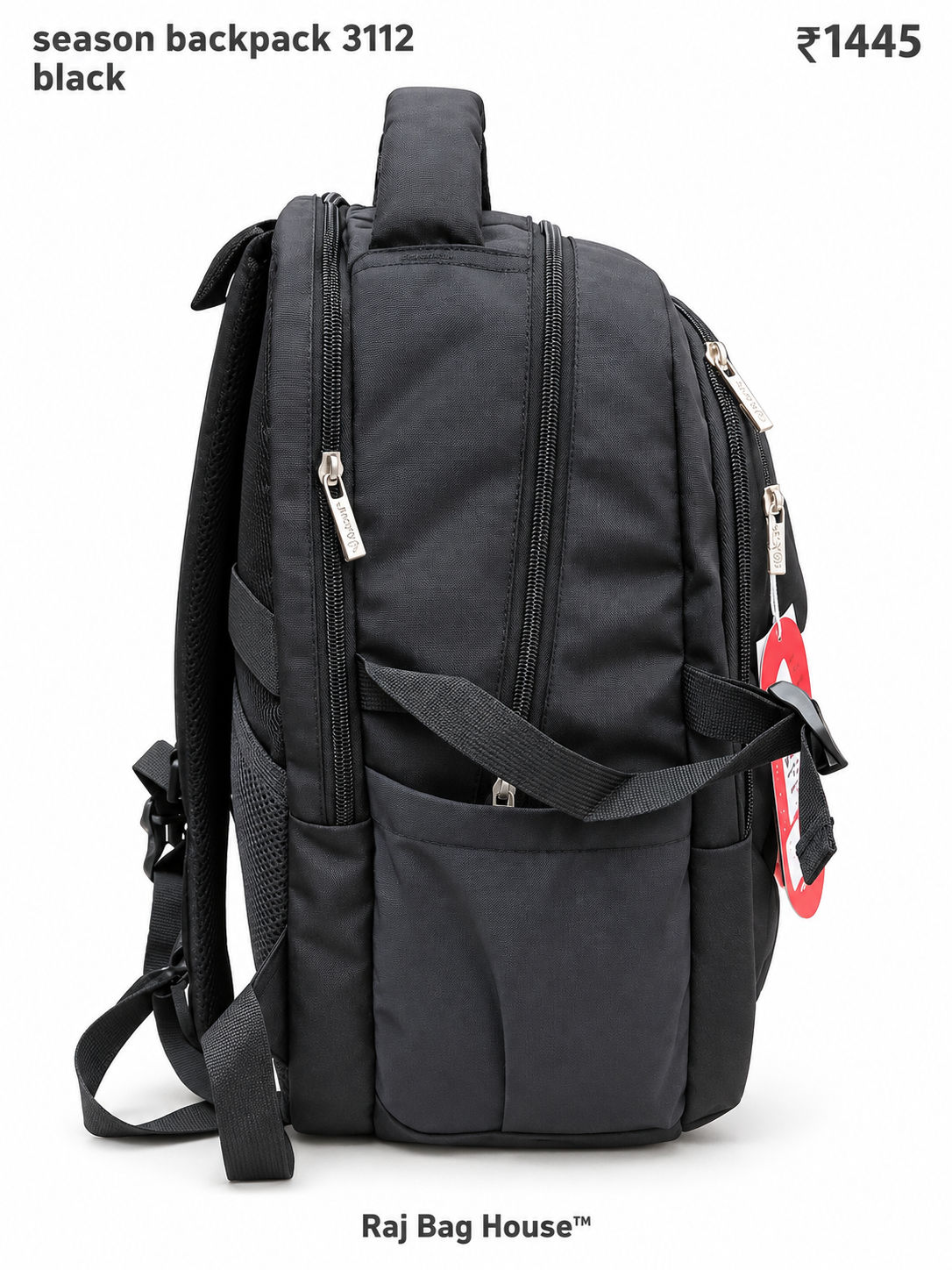Season Backpack 3112 – Black 2