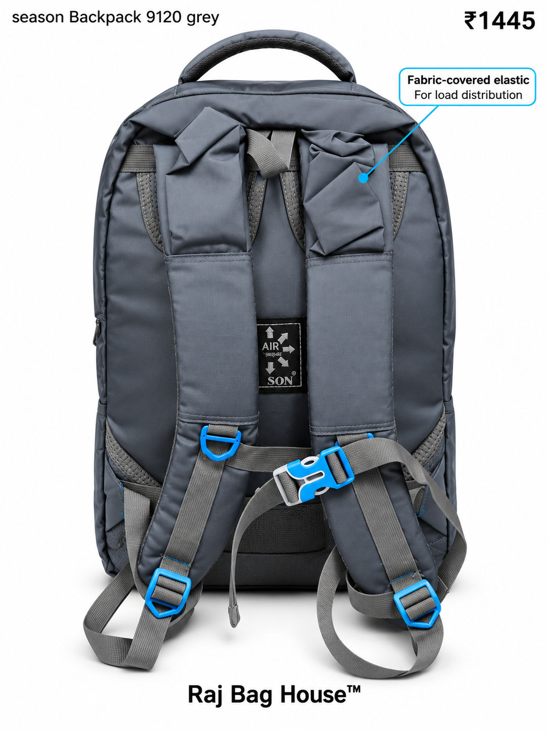 Season Backpack 9120 – Grey 3