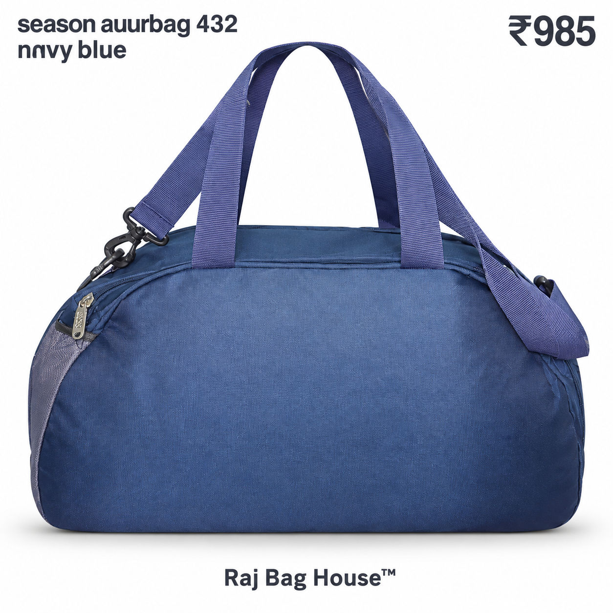 Season Travel Duffle 432 – Navy Blue 3