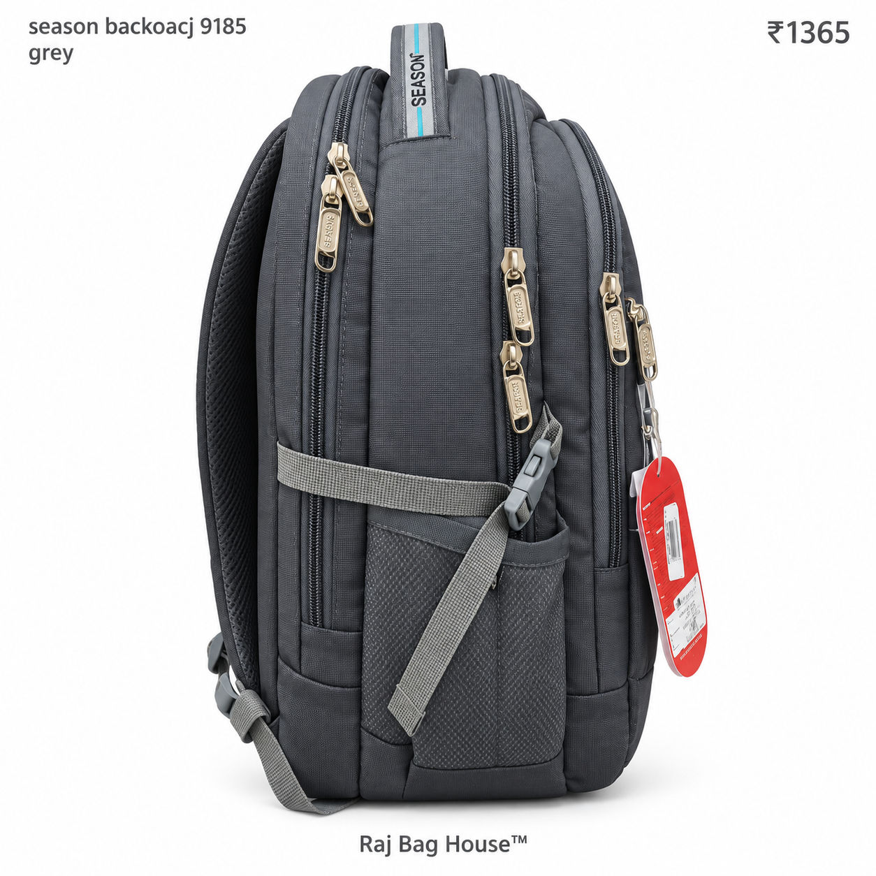 Season Backpack 9185 – Grey 2