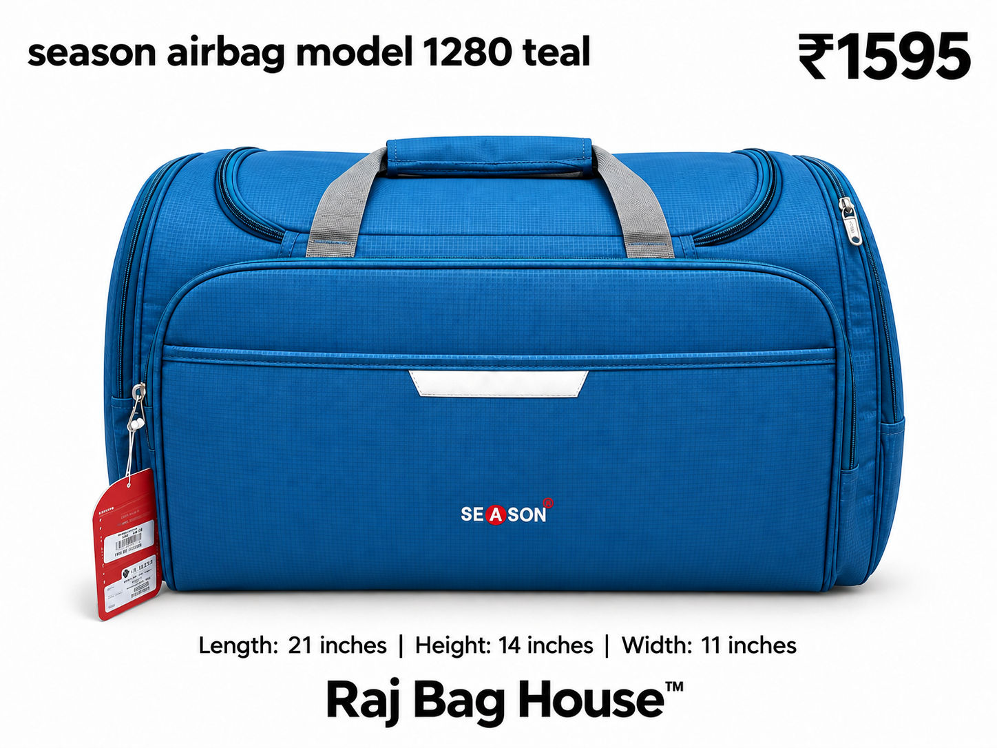 Season Travel Duffle 1270 – Teal 5